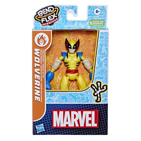 Avengers F4008/F4965 Figurka Bend And Flex Wolverine 954544