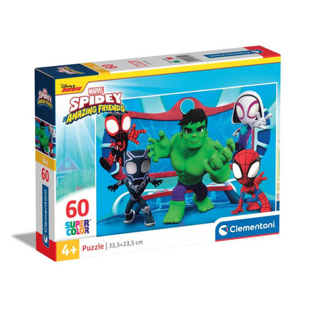 Clementoni Puzzle 60 Super Kolor Spidey 265954