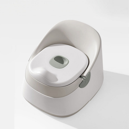 Ines&John Nocnik dziecięcy Premium white/grey/silver 497034