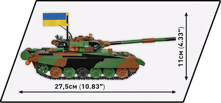 Cobi 2624 Armed Forces T-72 M1R (PL/UA) 724kl. 026240