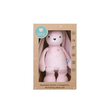 Szumisie Szumiący królik róż mechanizm 3W1  MS02