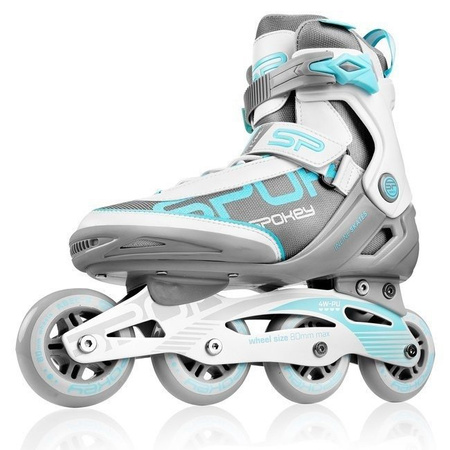 Rolki Spokey Prime Pro roz. 39 biało-turkusowe