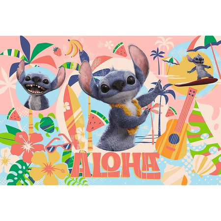 Puzzle Trefl 100 Stitch i przyjaciele w akcji 164954