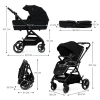 Kinderkraft Yoxi Black 2w1 924561