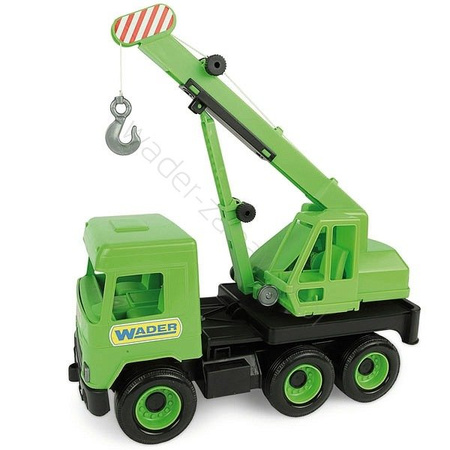 Middle truck dźwig zielony w kartonie wader 32102