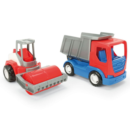 Auta - tech truck set 2szt w kartonie 35370