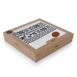 Ceba Kocyk dzianinowy 90x90 w opakowaniu prezentowym Reinder 338675