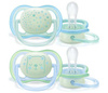 Avent smoczek ultra air nightime boy 0-6m 901747