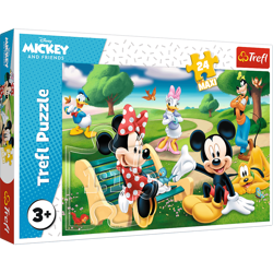 Puzzle trefl 24 maxi myszka miki w gronie przyjaciół
