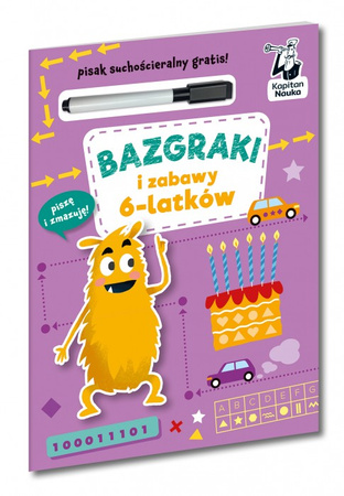 Książeczka Bazgraki i zabawy 6-latków 663519