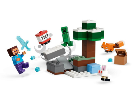 LEGO 21583 MINECRAFT Przygoda stevea w tajdze 034071