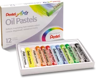 Pastele olejne pentel 12kol