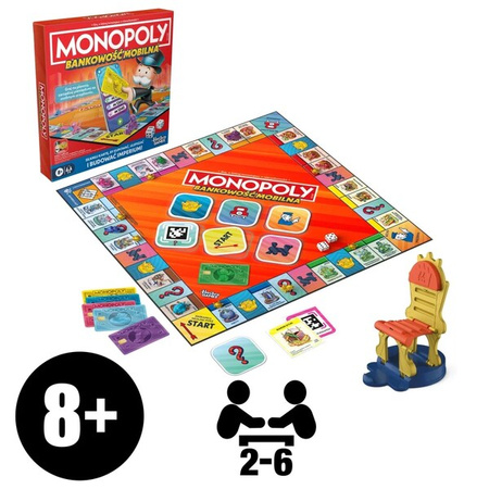 Gra Hasbro Monopoly App Banking 344717