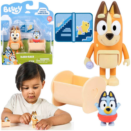 BLUEY FIGURKA BABY BLUEY I CHILLI 2PAK 176160