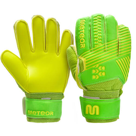 RĘKAWICE BRAMKARSKIE METEOR CATCH GREEN #5 043053