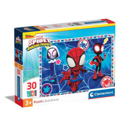 Clementoni Puzzle 30 Super Kolor Spidey&His Amazing Friends 202850