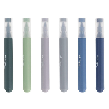 Strigo Marker Akrylowy z Końcówką Brush w Trójkątnej Obudowie w 6 Kolorach 854300