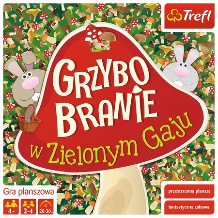 Gra trefl grzybobranie w zielonym gaju 00988