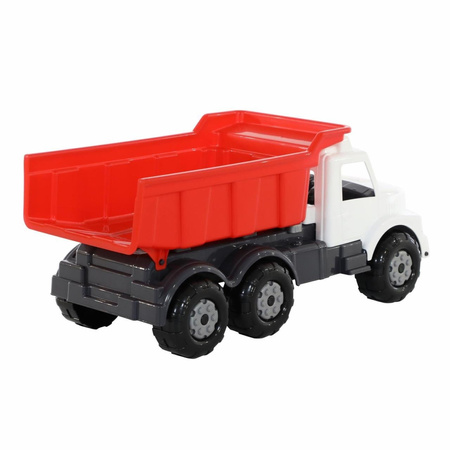 Auto wywrotka buran nr3 /biało-czerw /wader polesie 043672