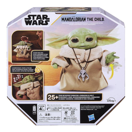 Star wars the child - baby yoda figurka interaktywna f1119