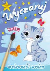 Książeczka wyczaruj kotki malowanki wodne