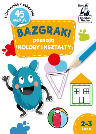 Książeczka Bazgraki poznają kolory i kształty 816274
