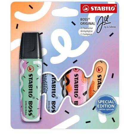 Stabilo Boss Original Zakreślacz 4kol edycja By Ju Schnee 597180