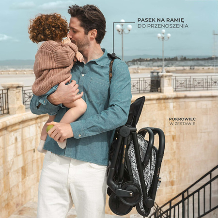 Kinderkraft Pilot 2 Bizuu Lunar Black wózek spacerowy (kabinowy) 928156