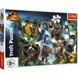 Puzzle Trefl 300 Ulubione dinozaury 230130