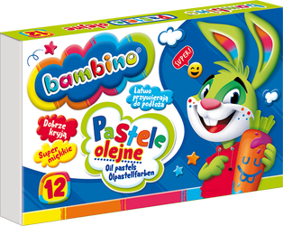 Pastele bambino olejne 12kol standard 003110