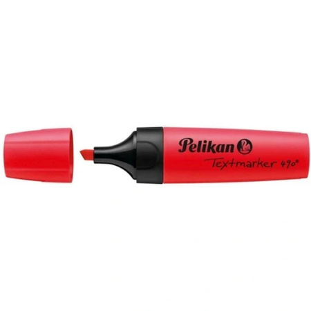 Pelikan Zakreślacz 490 czerwony 814128