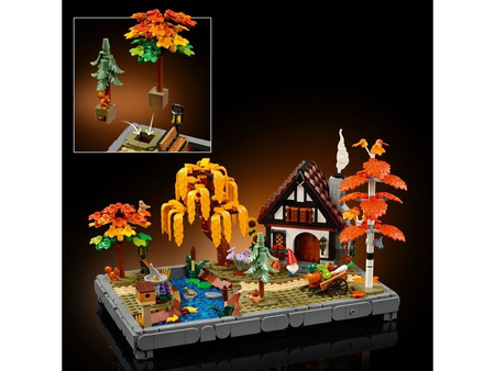 LEGO 11372 ICONS Jesienny ogród z chatką 062760