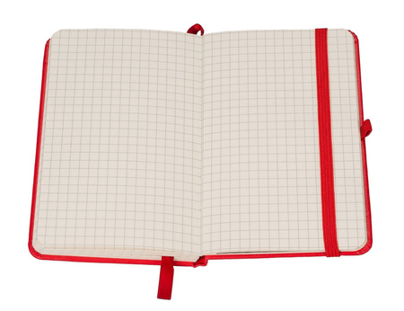 Notes kratka A6 Romantyzm Czerwony 016057
