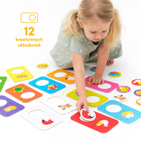 Czuczu Puzzle z dziurką Przyjaciele 15 miesięcy+ 490791
