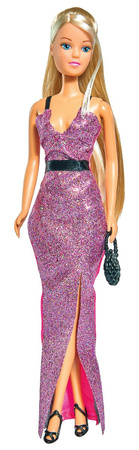 Steffi lalka glitter style z sukienkami 024187