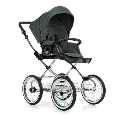 Roan Coss Classic Pure Cashmere stelaż chrom/p.czarny/r.nowy brąz/14"BP