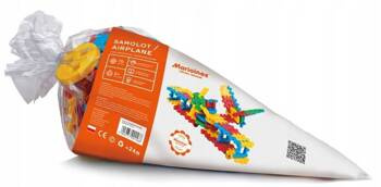 KLOCKI WOREK SAMOLOT 70EL 900017