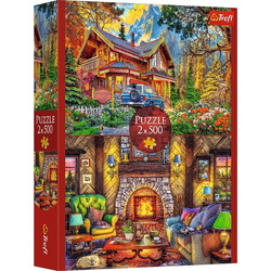 Puzzle Trefl 2x500 Wycieczka w góry 375343