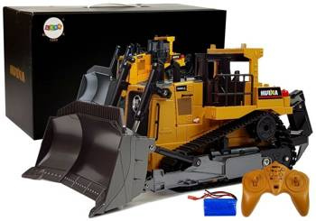 Spychacz buldożer zdalnie sterowany 2.4G 1:16 ruchoma łyżka 453164