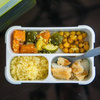 Bblüv Lunchbox z widelcem Bentö niebieski 000039