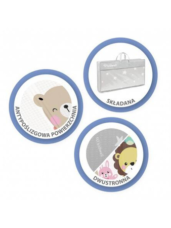 Kidwell Inda Animals 180x200 cm 095063 Mata edukacyjna