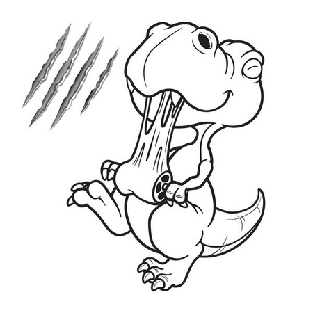 Kolorowanka Dino świat 30k 605935