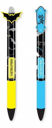 Długopis automatyczny wymazywalny z gumowym uchwytem 0,5 mm ASTRAPEN OOPS! Skate&Bats 183329