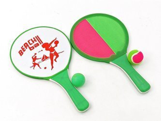 Zestaw do gry catch ball siatka 207004