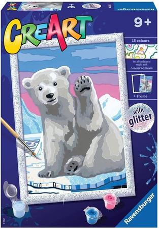 Ravensburger Malowanie po numerach CreArt Miś 200795