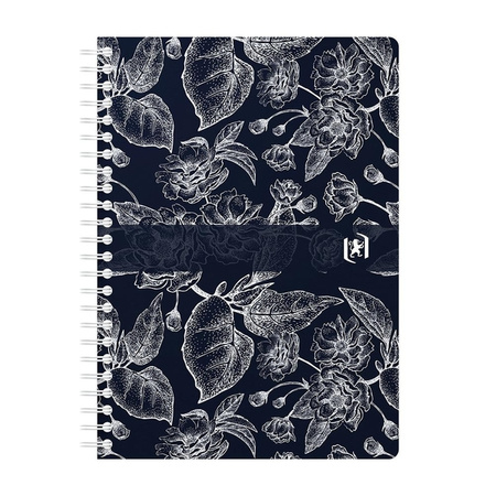 Kołozeszyt Oxford A6 50k krata 2 spirale PP 435723