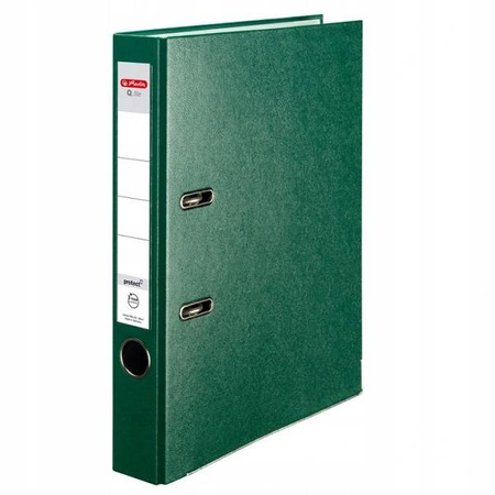 Segregator A4 5cm PP zielony Q.FILE