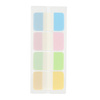 Strigo Zakładki indeksujące z linijką 42x25mm 4 kolory 80 kartek 810214
