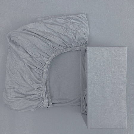 Prześcieradło Bambus 75x75 cm (7w1) szare 317869