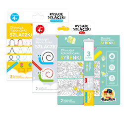 CzuCzu Zestaw rysowanek Syrenki + 2x szlaczki 501508